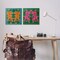 Stupell Industries Eclectic Twin Tigers 2 pc Canvas Wall Art Set Design by Carrie Cantwell